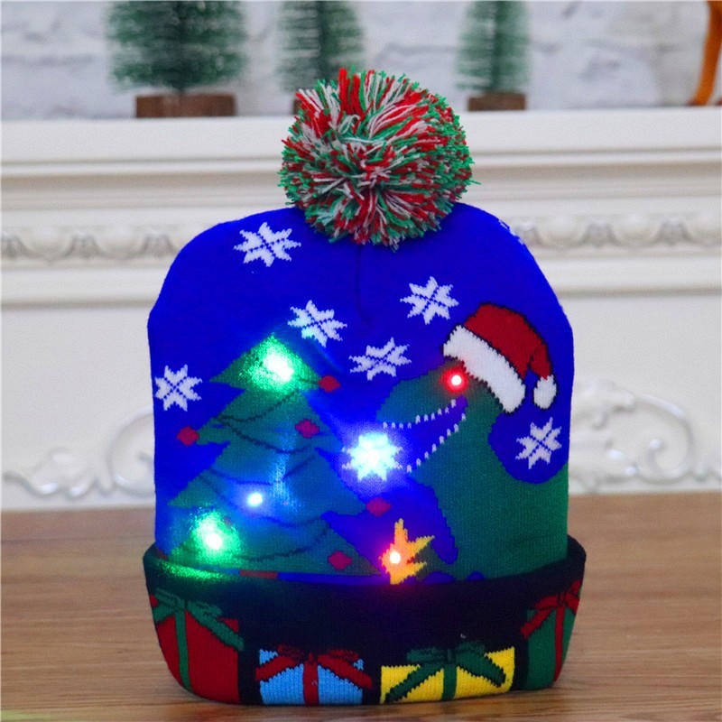 Hat Sweater Knitted Beanie Christmas Decorations