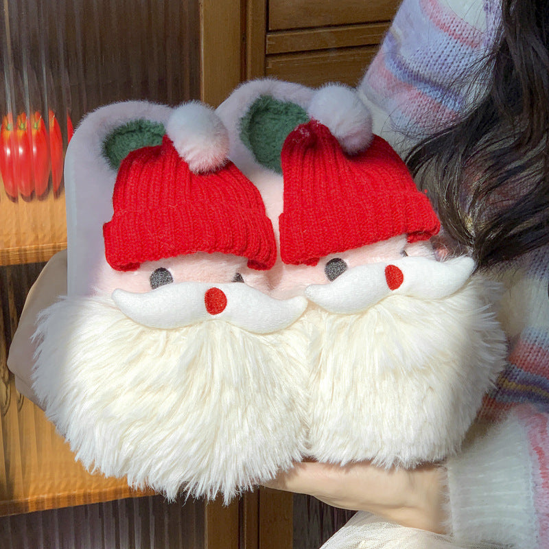  Christmas Warm Indoor Plush Slippers-stylish and beautiful
