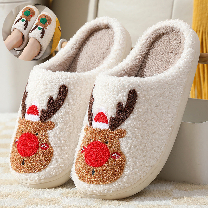  Christmas Bedroom Slipper Slip Good material
