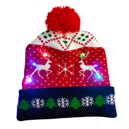  Hat Sweater Knitted Beanie Christmas Decorations-Acrylic
