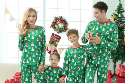 Christmas Printed Letter Pajama Set